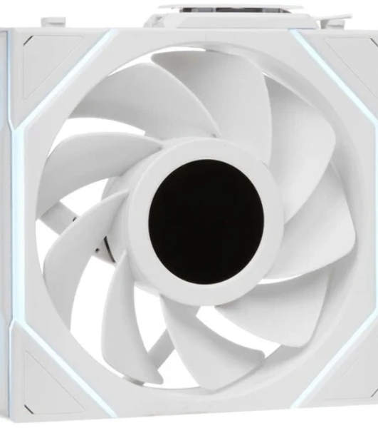 Вентилятор для корпуса Lian-Li Uni Fan TL Wireless LCD 120 LCD Reverse ARGB 120х124.5x28 белый 4-pin 31дБ (G99.12RTLLCD1W1W.R0) Ret