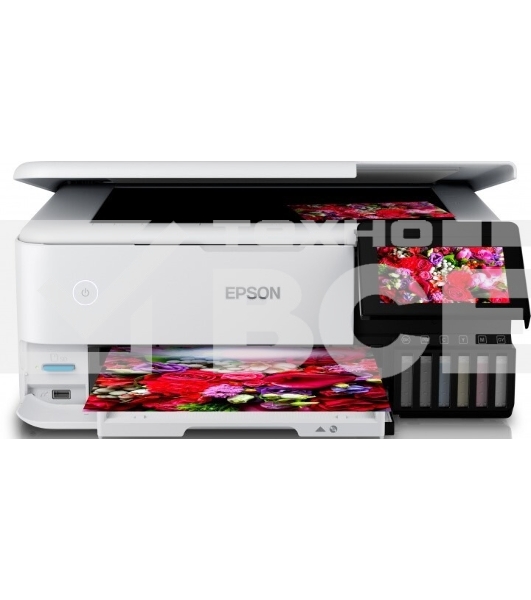 МФУ струйное Epson EcoTank L8160 А4/6 цв./USB, Ethernet, Wi-Fi бел C11CJ20404/C11CJ20503/C11CJ20403
