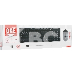 Комплект клавиатура+мышь Smartbuy ONE SBC-114282-K проводной, USB, 2400 DPI, чёрный, фото4