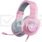 Гарнитура Redragon Hylas розовый, проводная, USB / 2 x mini jack 3.5 мм, подсветка, фото9