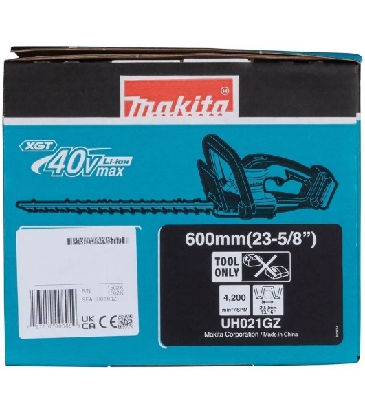 Кусторез Makita UH021GZ аккум.