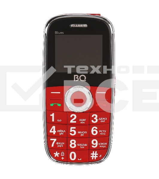 Мобильный телефон BQ 1867 Blues красный