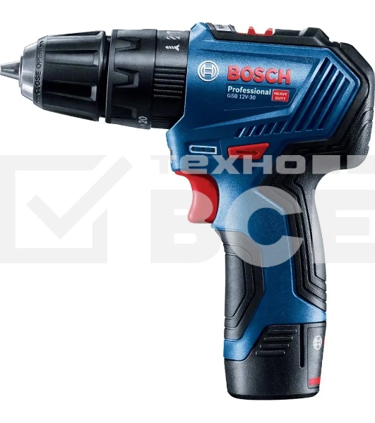 Дрель-шуруповерт Bosch GSB 06019G9100 Аккумуляторная, Кейс