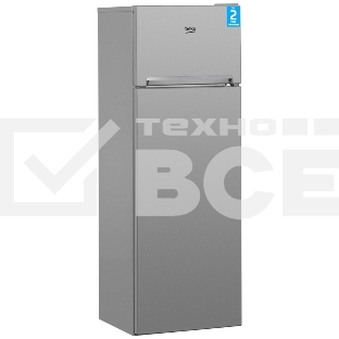 Холодильник Beko DSMV5280MA0S серебристый двухкамерный 210/46л морозилка сверху, капельная система