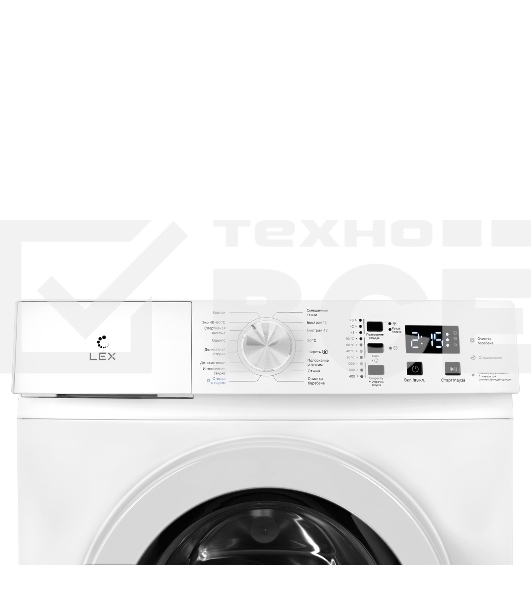 Стиральная машина LEX LWM06010WIDsmall белый, фронтальная загрузка, 6 кг, 1000 об/мин, класс: А+++