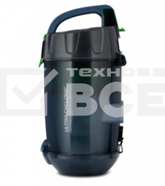 Пылесос Vitek VT-8130 черный/зеленый, 450/2200 Вт, уборка сухая, пылесборник контейнер, 3,5 л