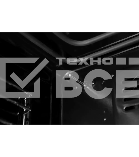 Встраиваемый духовой шкаф электрический Hyundai HEO 6745 BG черное стекло