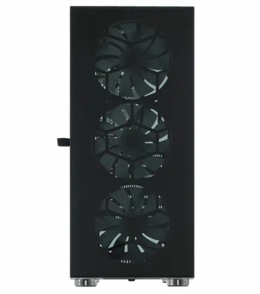 Компьютерный корпус Montech X3 GLASS, без БП, ATX 6x120мм 2xUSB 3.0 1xUSB3.1 audio bott PSU, черный