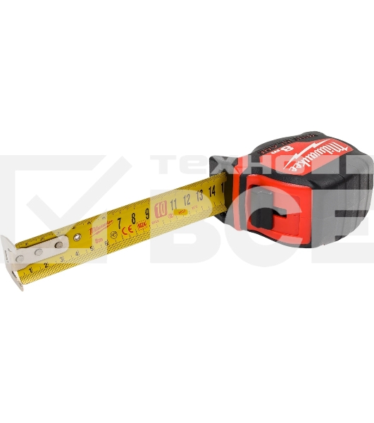 Рулетка Milwaukee Premium Wide blade 8м (4932471816)