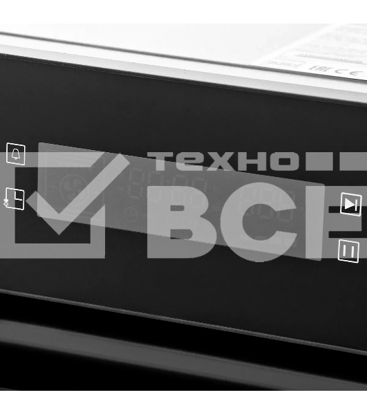 Духовой шкаф электрический Hyundai HEO 6648 BG черный, встраиваемый