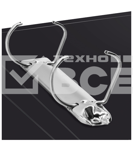 Папка на 2-х кольцах Silwerhof Perlen 271957-73 A4 1мм кор.38мм внутр. с вставкой сиреневый металлик