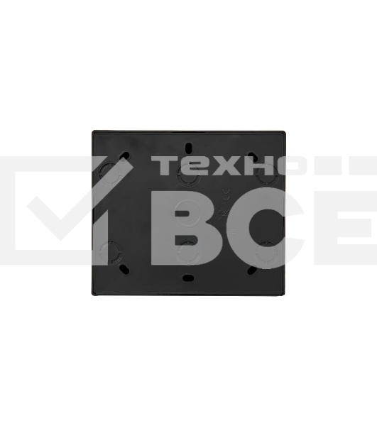Розетка 4-мест. с заземл. LEZARD LETO 752-4200-127BDP закрытый корпус ПБТ черн. бархат