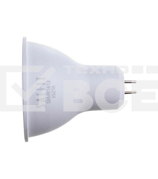 Лампа светодиодная SAFFIT SBMR1613 (55218) 13 вт 230в GU5.3 теплый