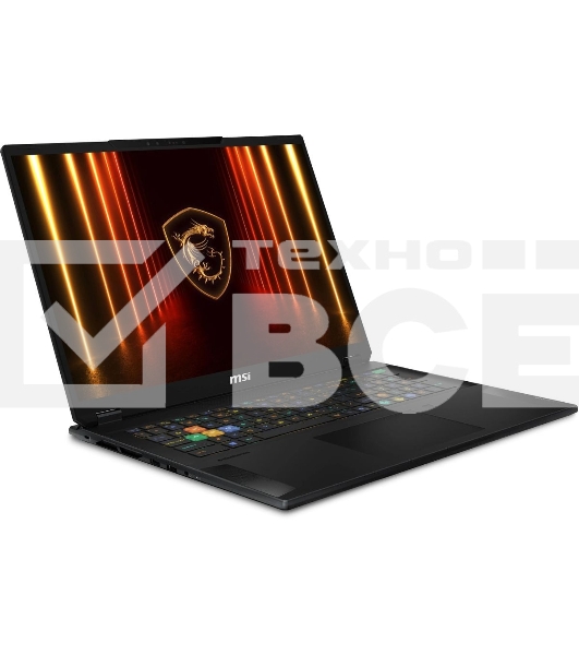 Ноутбук MSI Stealth HX AI A2XWIG-051RU черный Core Ultra 9 275HX 64Gb SSD2Tb NVIDIA GeForce RTX5080 16Gb 18