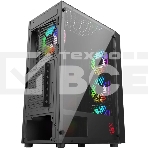 Корпус Bloody BD-CC106F черный без БП ATX 4x120mm 1xUSB2.0 1xUSB3.0 audio bott PSU, фото6