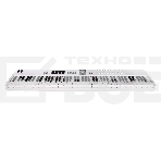 Клавиатура MIDI [231541] Arturia [KeyLab Essential 88 mk3 White] 88 клавиш, LCD дисплей, 9 энкодеров, 8 пэдов, 9 фейдеров, 12 кнопок управления, колеса высоты тона и модуляции, 1/4