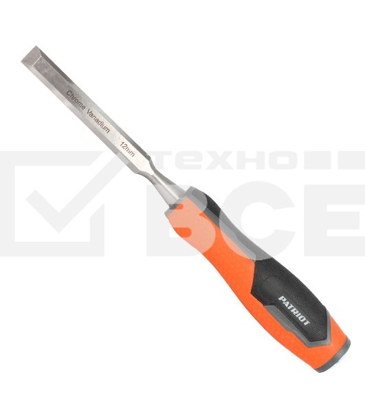 Стамеска PATRIOT, CrV, 12мм