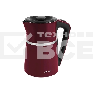 Чайник электрический Atlanta ATH-2448 бордовый