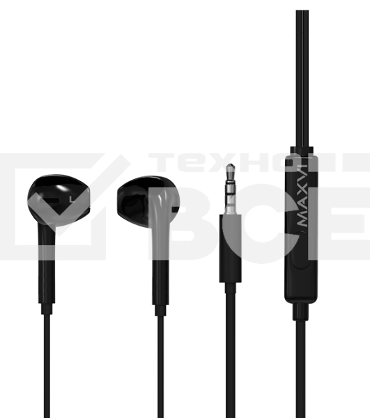 Стереогарнитура Maxvi MHF-15 Easy черный