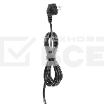 Сетевой фильтр QUMO Power Bar Light SPFSU2 (P-0009), 5 розеток, 2500 Вт, 10A, каб.3м 3*1 мм медь, 4U+2C (2,4A),Bl, фото3