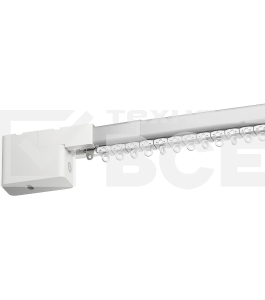 Умный карниз для штор Яндекс, длина 2,4-4,5 м, работает с Алисой, Zigbee, YNDX-00592