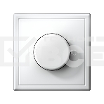 Светорегулятор поворотно-нажимной (диммер) ArtGallery LED RC 400Вт механизм бел. SE GAL000123, фото2