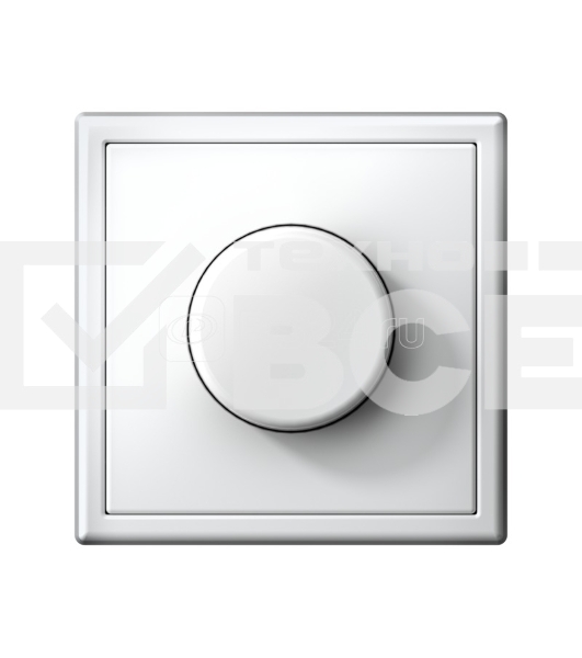 Светорегулятор поворотно-нажимной (диммер) ArtGallery LED RC 400Вт механизм бел. SE GAL000123