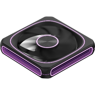 Вентилятор для корпуса Formula Air Fusion 1 BK ARGb 120х120x28 черный 4-pin 36.93дБ (упак.:1шт) Ret