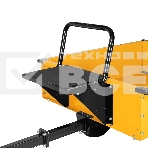 Прицеп для мотоблока Denzel TT-500, оцинк., груз. 500 кг, рег. сцепка, колеса 4.00-10, в упаковке, фото12