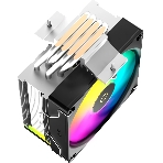 Кулер для процессора Ocypus Delta A40 SE BK ARGB, 120мм ARGB FAN, Top ARGB Panel, 4 HEAT PIPES, 4-PIN PWM, 800-1800 RPM, 31DBA, HYDRO BEARING, LGA115X/1200/1700/18XX, AM4/AM5, фото7