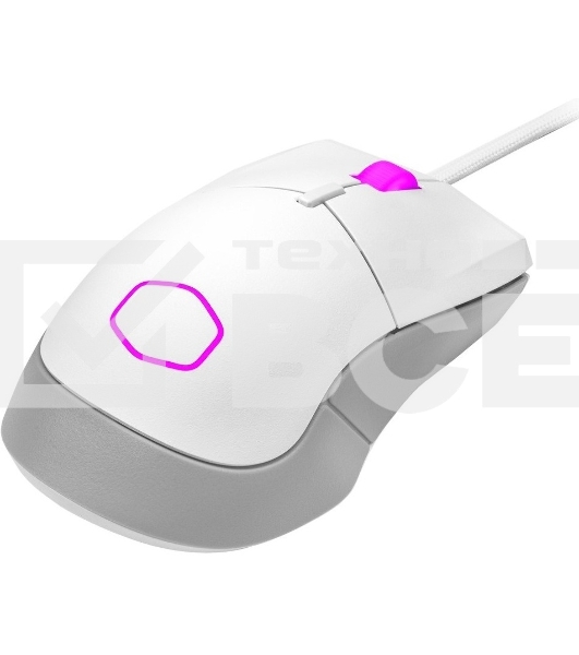 Мышь проводная Cooler Master MM-310-WWOL1 белый, 12000 dpi, USB Type-A, кнопки - 6