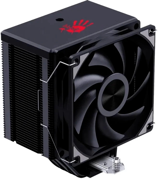 Устройство охлаждения(кулер) Bloody AC-13 Soc-AM5/AM4/1200/1700/1851 черный 4-pin 14-26dB Al+Cu 250W 651gr Ret (AC-13-250-BK)