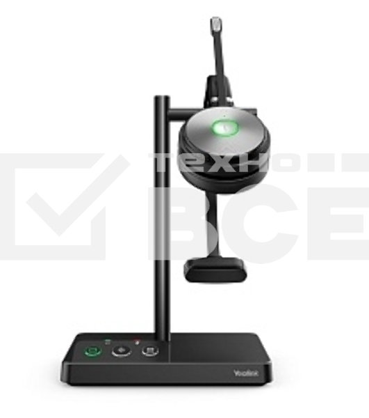 Гарнитура беспроводная Yealink WH62 Mono UC черный