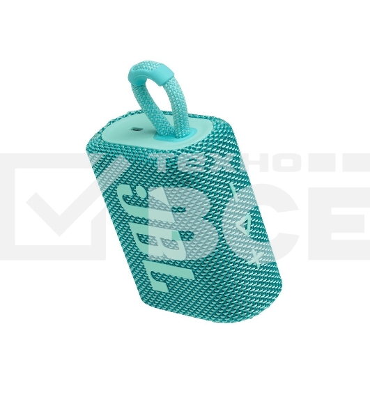 Портативная акустика JBL GO 3, бирюзовый