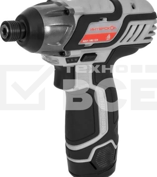 Ударный аккумуляторный шуруповерт ИНТЕРСКОЛ ШАУ-100/12Э (картон, без аккум. и ЗУ)