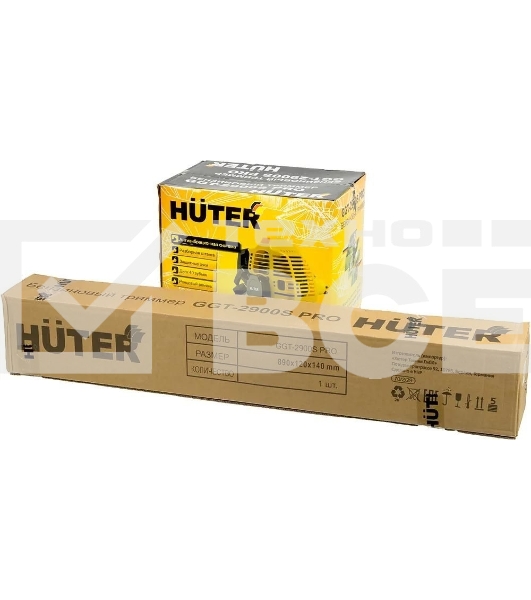 Триммер бензиновый Huter GGT-2900S PRO 2900Вт 3л.с. разбор.штан. реж.эл.: леска/нож