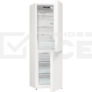 Холодильник Gorenje NRK619EEW4 белый двухкамерный 203/99л морозилка снизу, No Frost