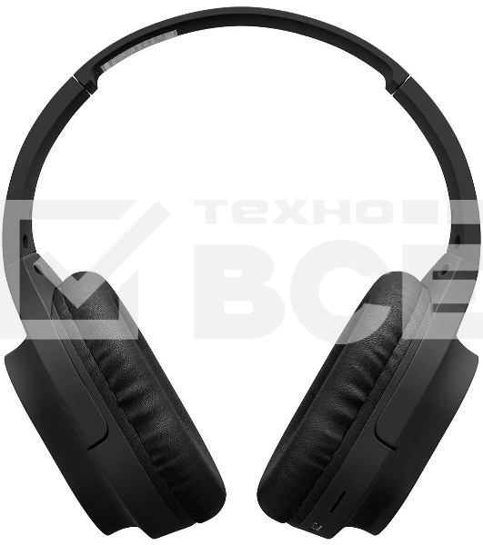 Гарнитура накладные Digma BT-18 черный беспроводные bluetooth оголовье