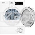 Сушильная машина Weissgauff WD 63121 DS Heat Pump белый, 10 кг, сушка - тепловой насос, программ - 15, 59.6 x 84.5 x 60.9 см, фото2