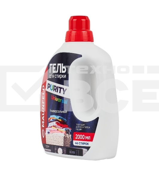 Гель для стирки Maunfeld Purity Universal 2000 мл MWL2000PU