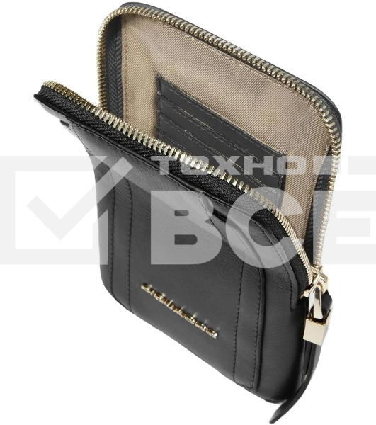 Чехол для смартфона Piquadro Circle AC6835W92R/N черный натур.кожа