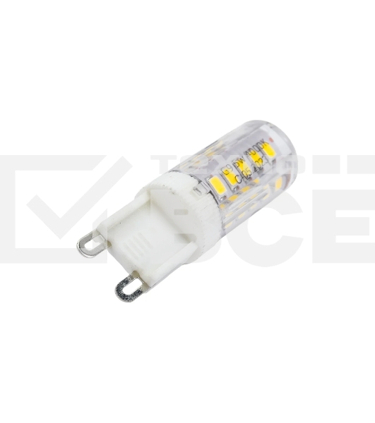 Лампа светодиодная JazzWay PLED-G9 5Вт капсульная 4000К белый G9 300лм 220-230В