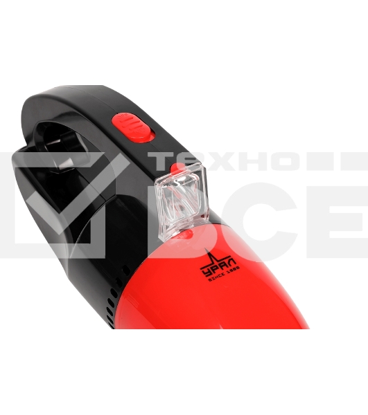 Пылесос автомобильный Ural Смерч 3000 черный/красный 75Вт