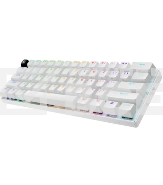 Клавиатура Logitech G PRO X 60 гибридная, Bluetooth, радиоканал, белый