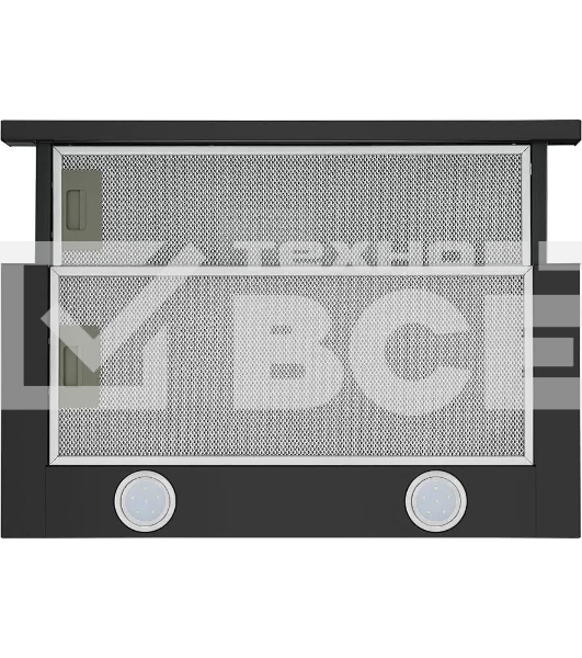 Вытяжка встраиваемая Maunfeld VS Light 50 черный, 50 см, 520 куб. м/ч, 56 дБ