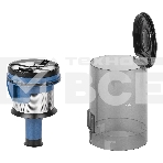 Пылесос вертикальный BBK BV3005 серый/синий, питание от аккумулятора, 160 Вт, уборка сухая, пылесборник 0.6 л, фото15