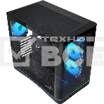 Корпус SAMA V62S, Midi-Tower, чёрный, 4 x 120 мм, фото4