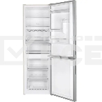Холодильник Maunfeld MFF185NFBG бежевый двухкамерный 240/100л морозилка снизу, No Frost, фото 1