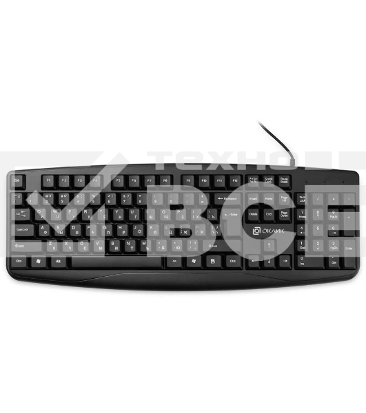 Клавиатура Oklick 105M (1678092) проводная, USB, черный