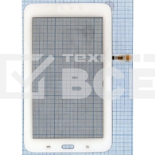 Сенсорное стекло (тачскрин) для Samsung Galaxy Tab 3 7.0 Lite SM-T110, белое